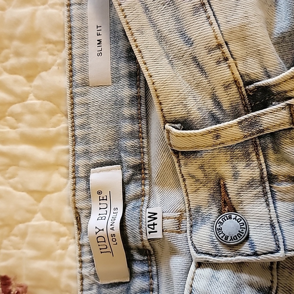 Whitewashed jeans